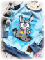 Preview: Pullover Eselchen Gr. 104