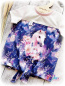 Preview: Knotenshirt "Blumenpferd" Gr. 122