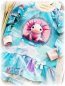 Preview: Volantshirt Axolotl Gr. 122