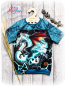 Preview: T-Shirt "Blitz Drache" Gr. 158