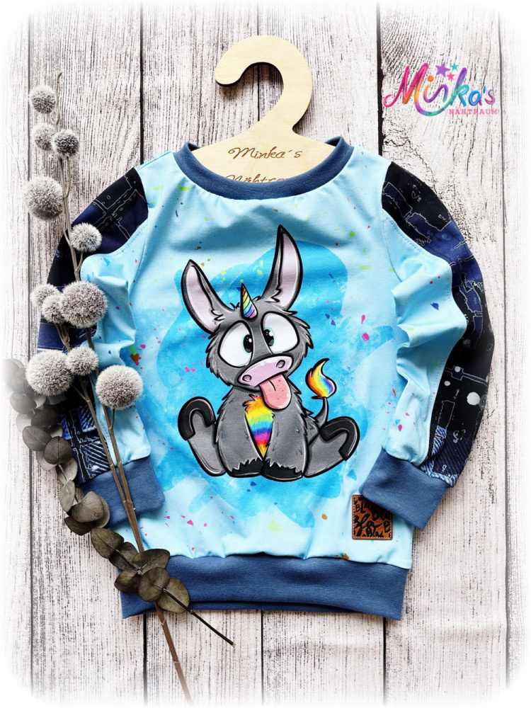 Pullover Eselchen Gr. 104