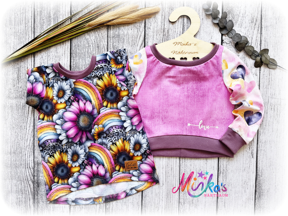 Croped Shirt Set Gr. 110