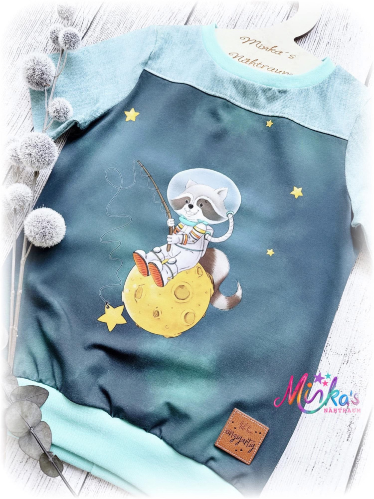 T-Shirt Weltraumcharlie Gr. 122