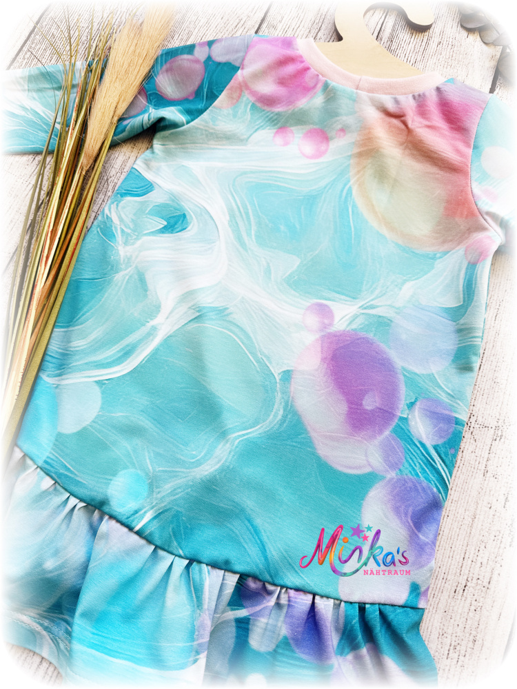 Volantshirt Axolotl Gr. 122