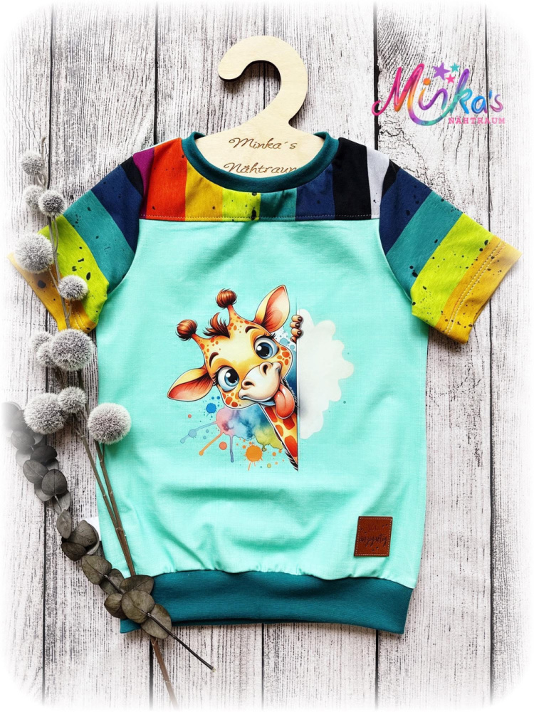 T-Shirt Guck Guck Giraffe Gr. 122