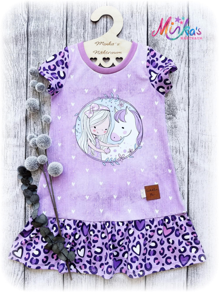 Kleidchen Pferdemädchen Gr. 122