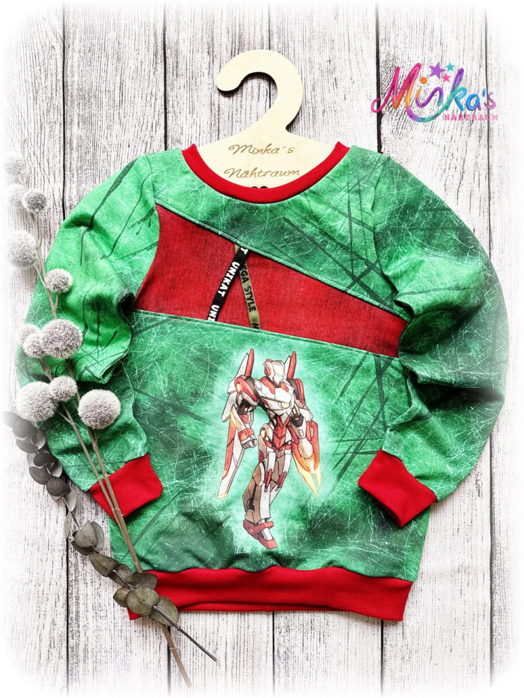 Pullover Robo Man Gr. 128