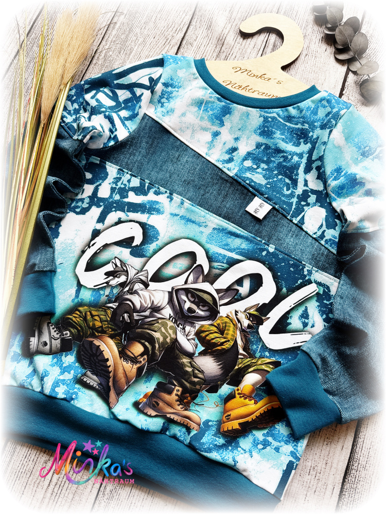 Pullover Coole Bande Gr. 134