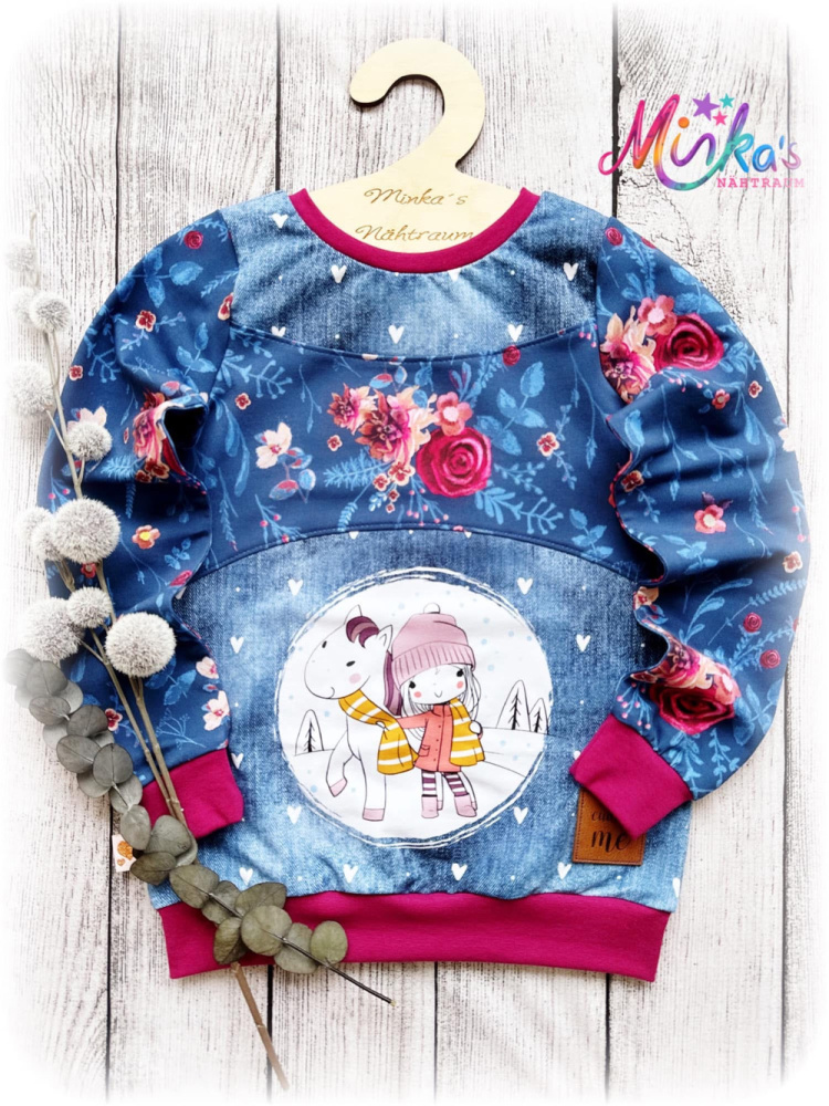 Pullover Wintermädchen Gr. 134