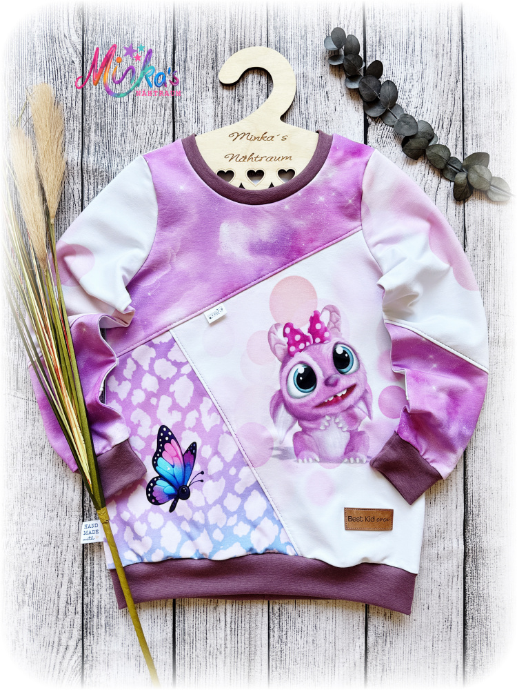 Pullover "Monsterchen" Gr. 134