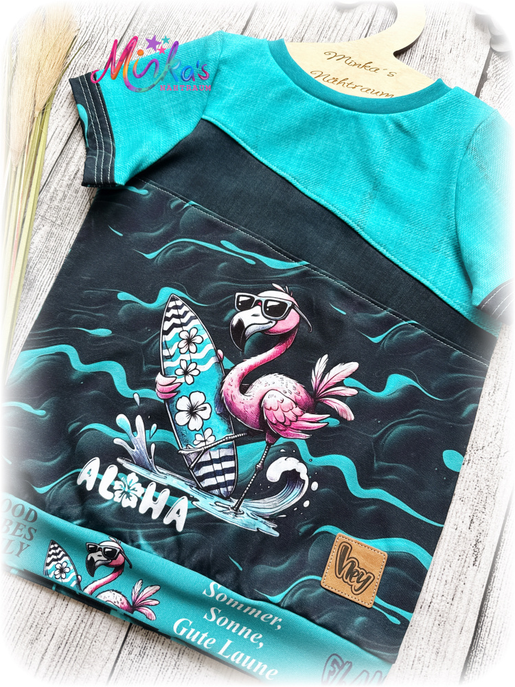 T-Shirt Flamingo Gr. 134