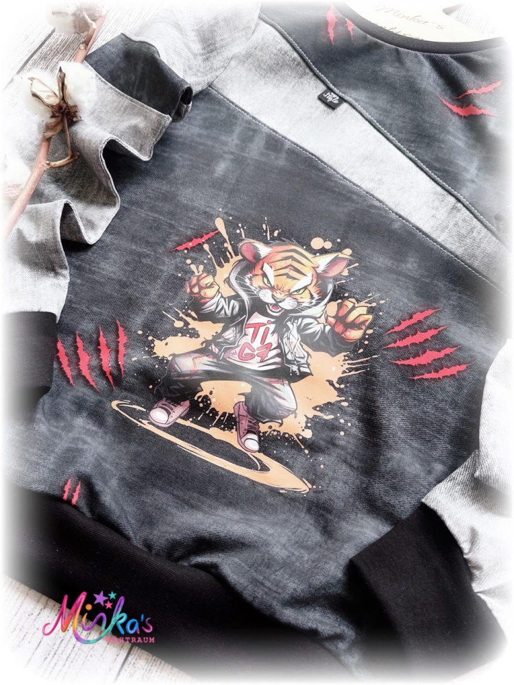 Pullover Karate Tiger Gr. 146