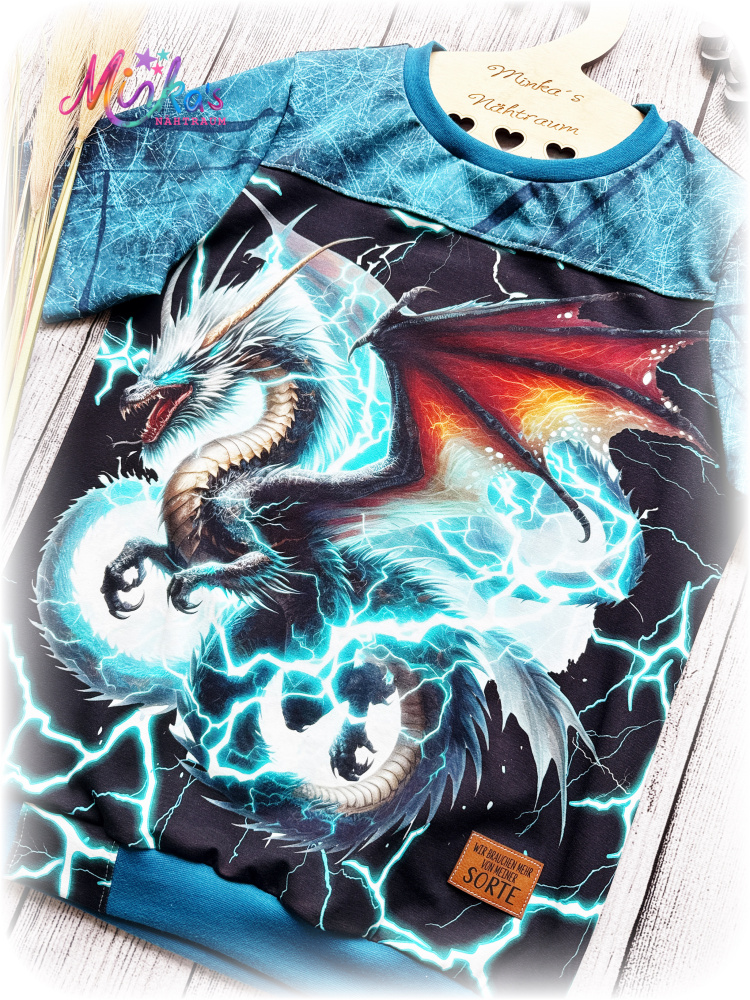 T-Shirt "Blitz Drache" Gr. 158