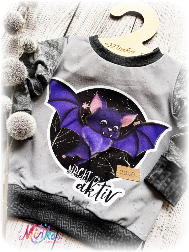 Pullover Fledermaus Gr. 74