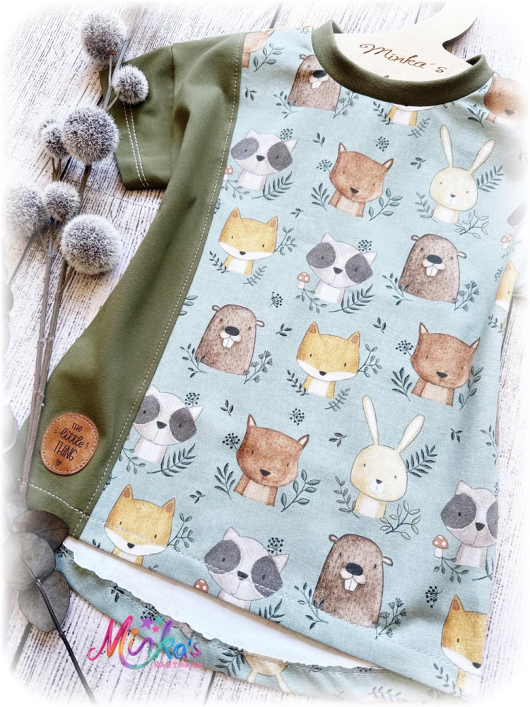 T-Shirt Waldtiere Gr. 92