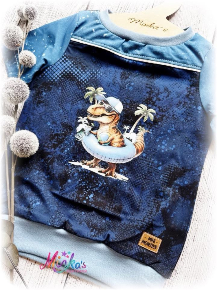 T-Shirt Schwimmring Dino Gr. 98