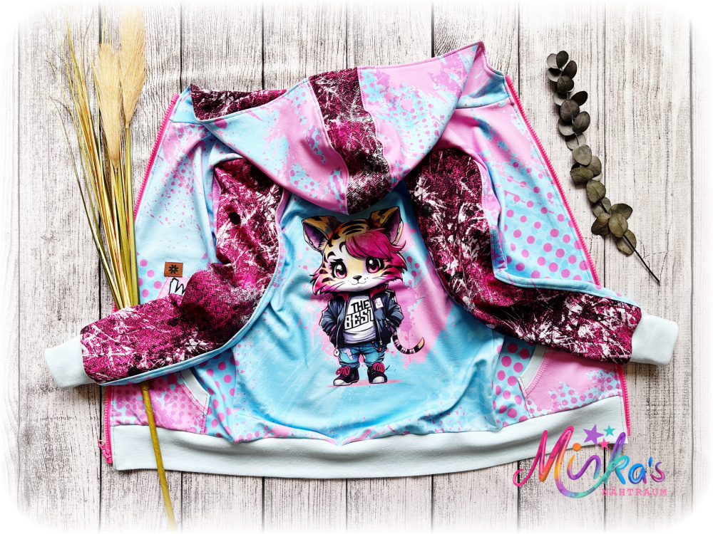 Sweatjacke "Kitty" Gr. 134