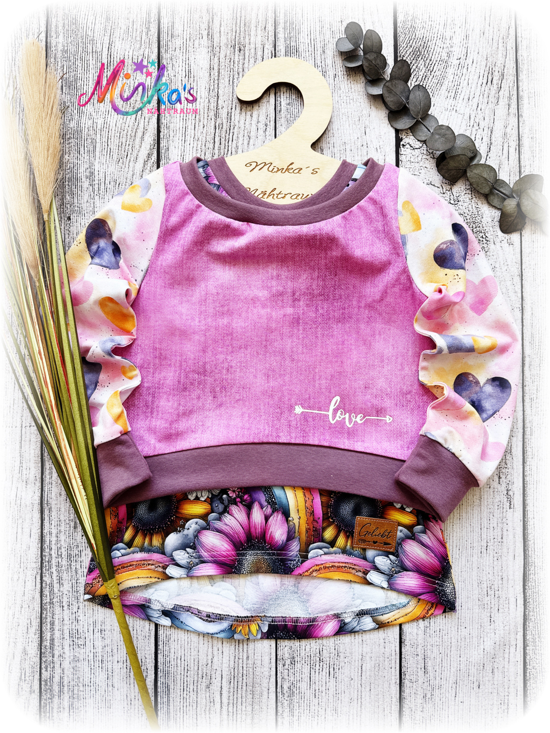 Croped Shirt Set Gr. 110