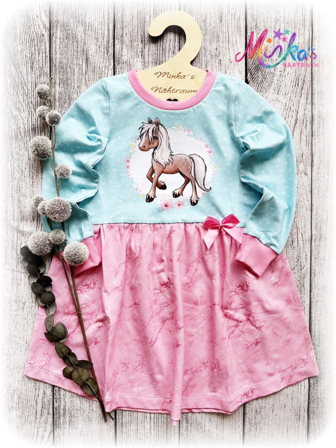 Kleidchen Pferd Gr. 110