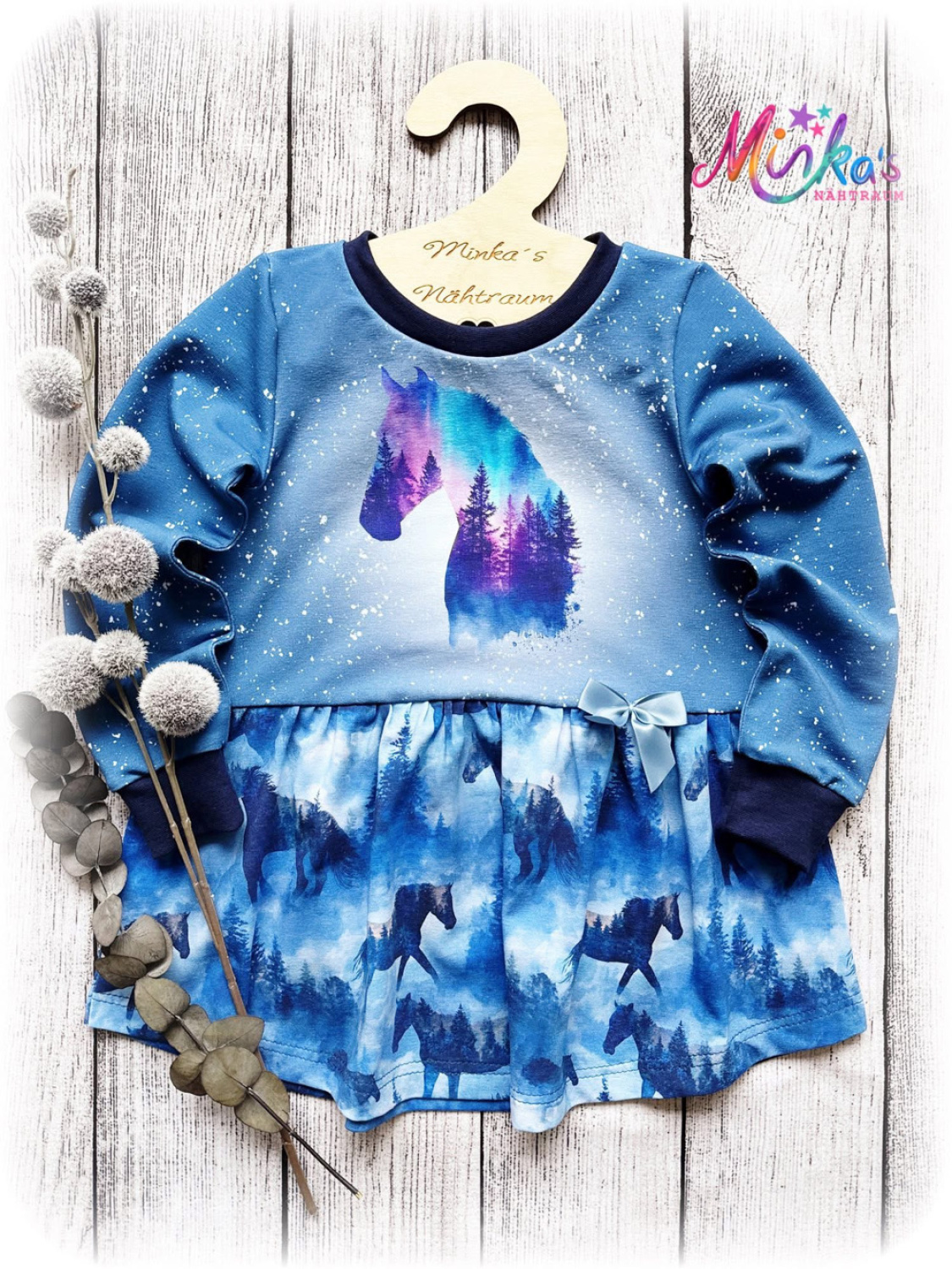 Tunika Pferdekopf Gr. 116