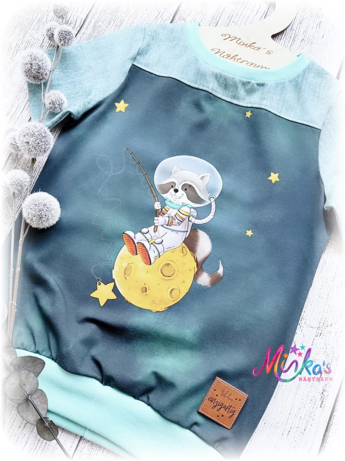 T-Shirt Weltraumcharlie Gr. 122