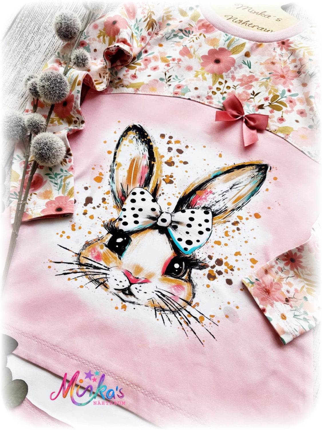 Tunika Häschen Gr. 122