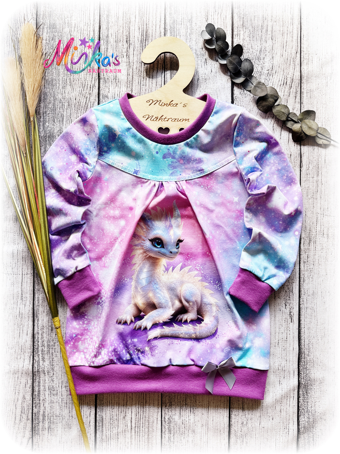 Pullover "Drache" Gr. 122