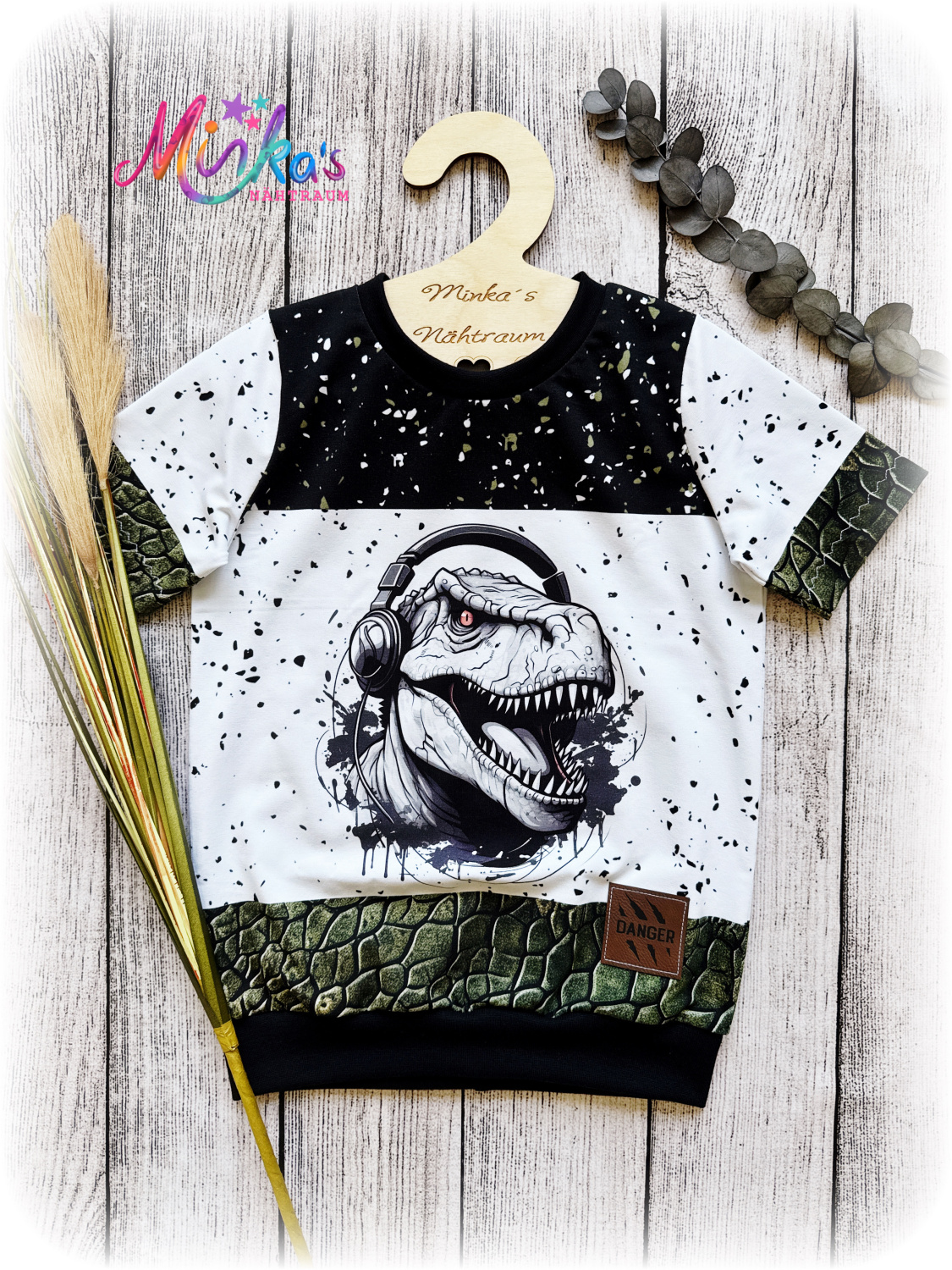 T-Shirt "Musik Rex" Gr. 122