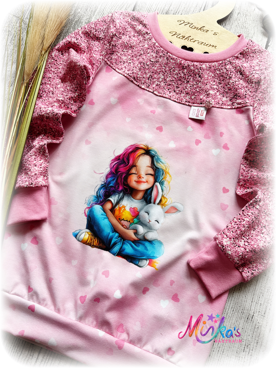 Shirt GirlBunny Gr. 128