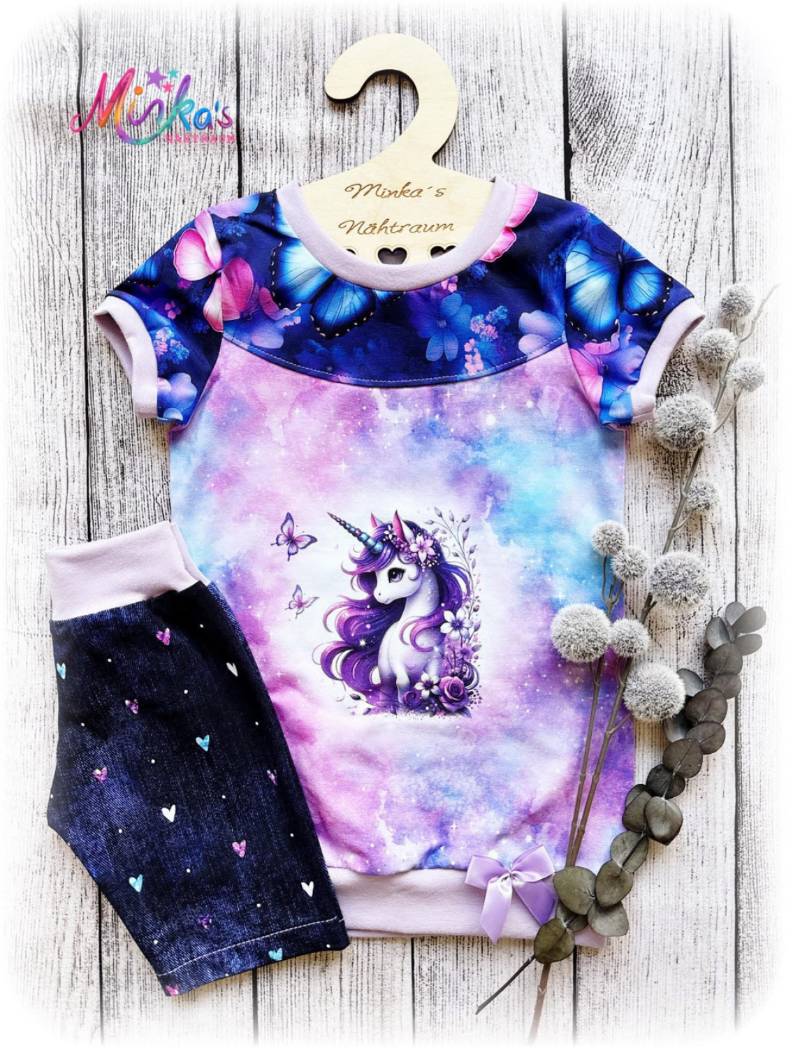 Sommerset lila Unicorn Gr. 128