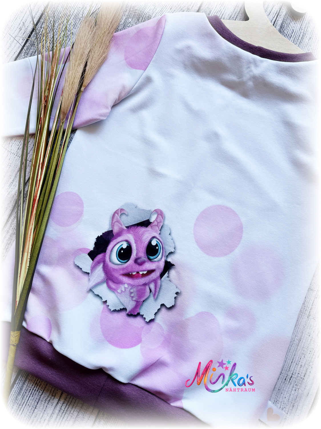 Pullover "Monsterchen" Gr. 134