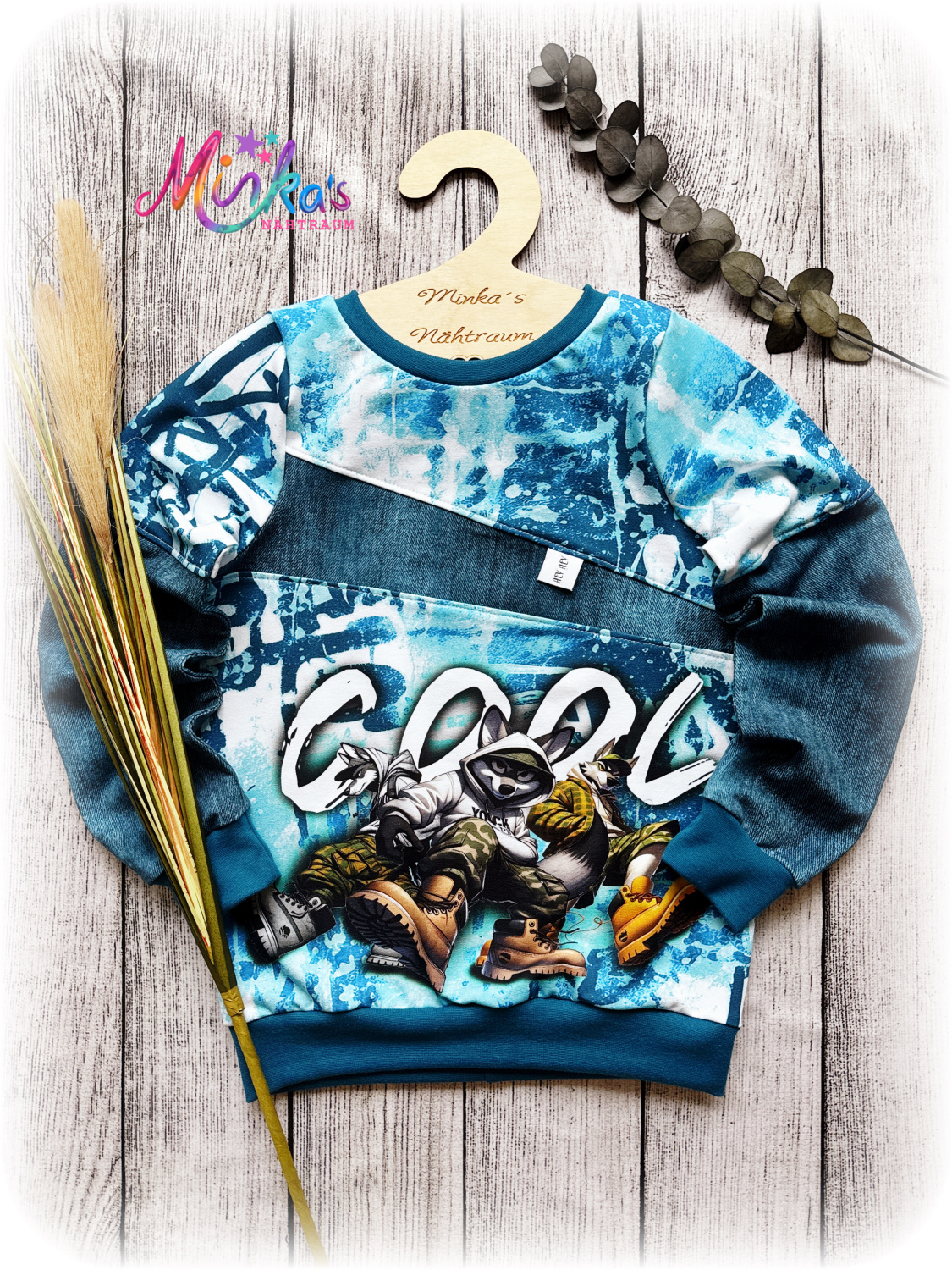 Pullover Coole Bande Gr. 134