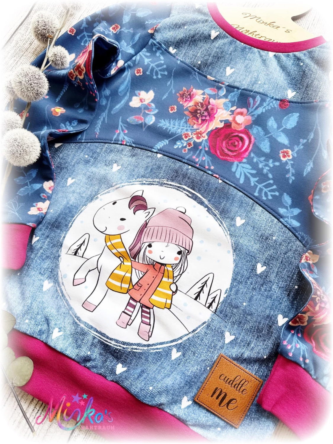 Pullover Wintermädchen Gr. 134