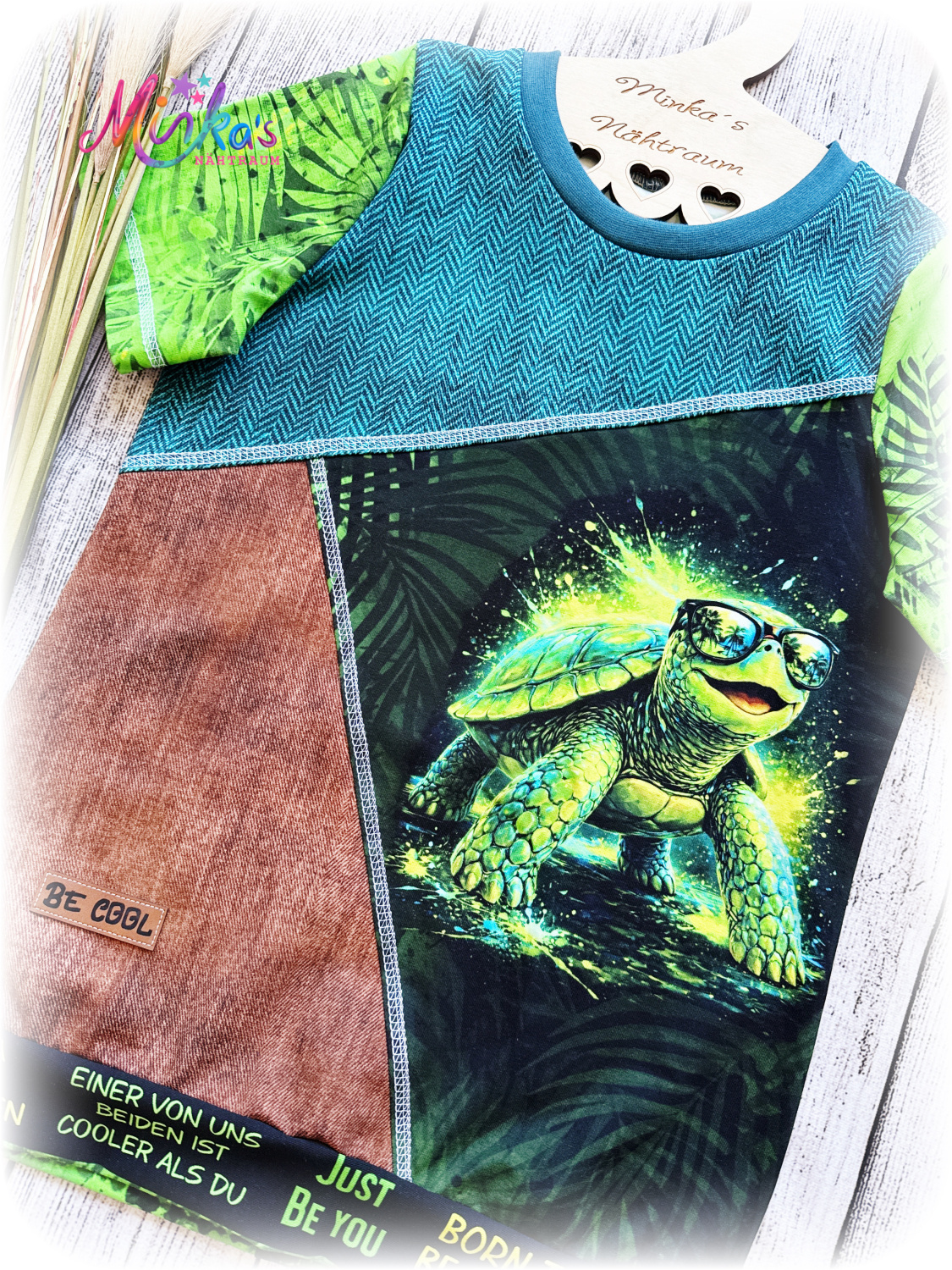 T-Shirt "Schildi" Gr. 140