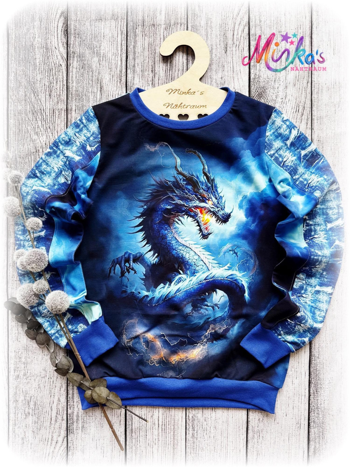 Pullover Blitzdrache Gr. 152