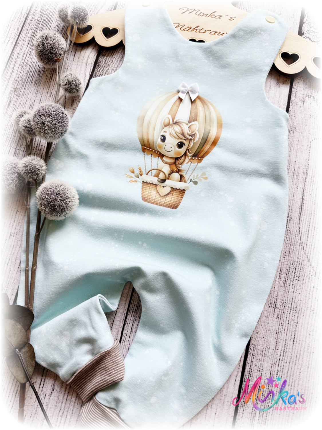 Strampler Heißluftballon Gr. 56