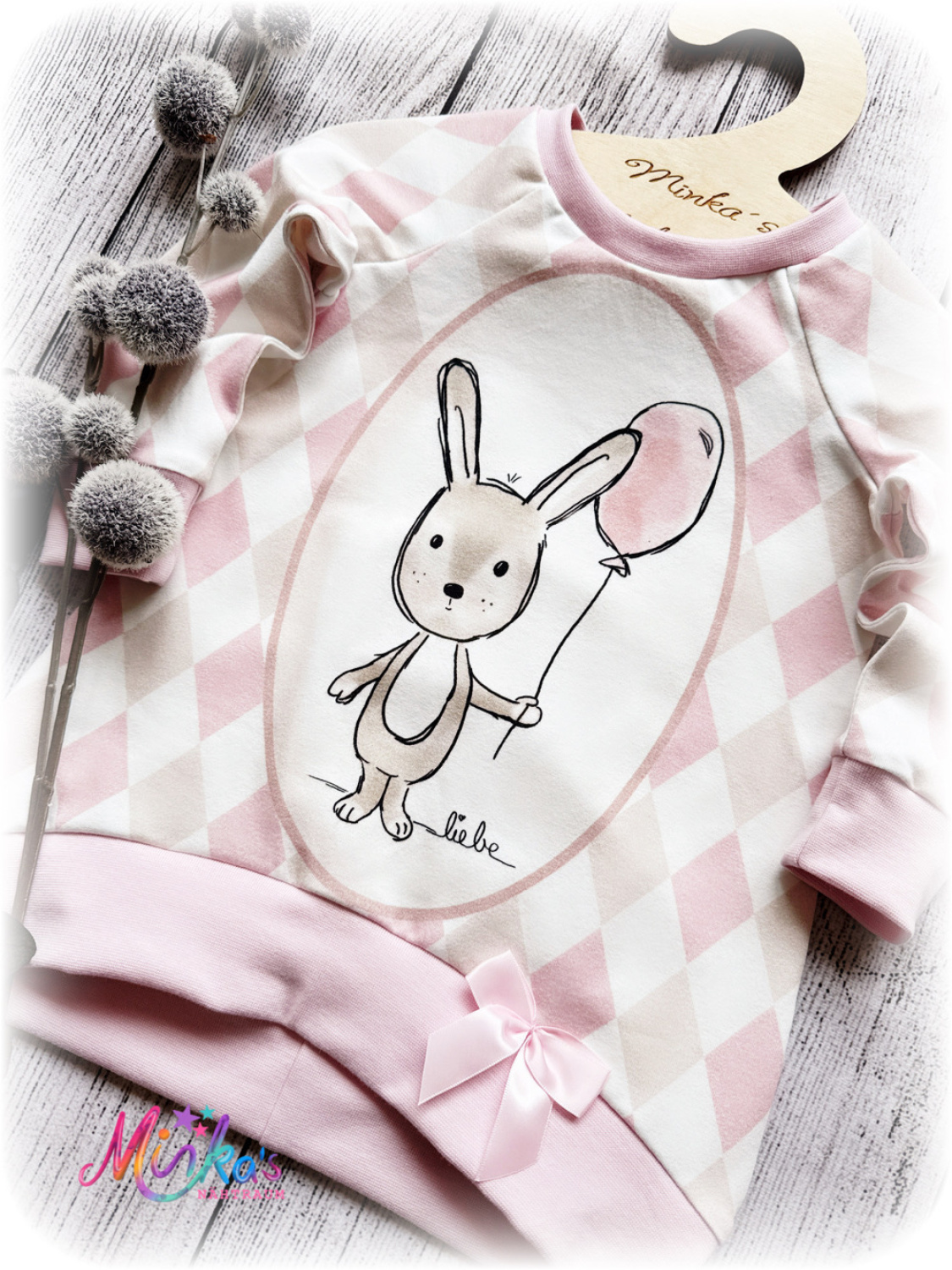 Vokuhila Tunika Ballonhasi Gr. 86