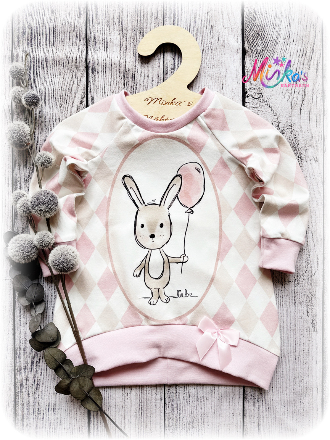 Vokuhila Tunika Ballonhasi Gr. 86