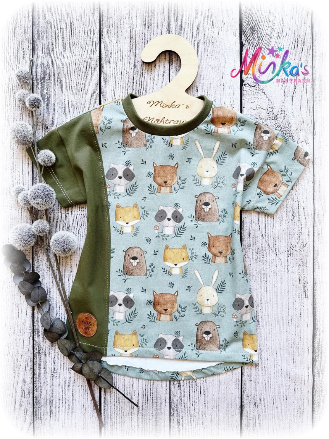 T-Shirt Waldtiere Gr. 92