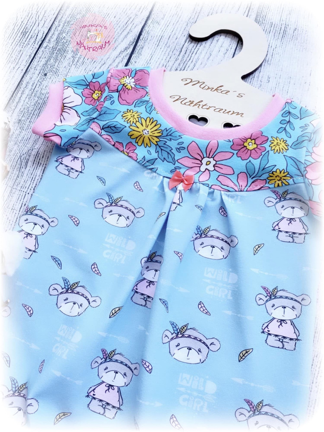 Boho Bärchen Shirt Gr. 92