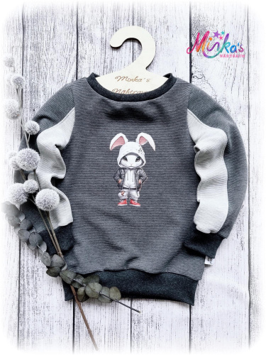 Ripp Pullover Cool Hase Gr. 110