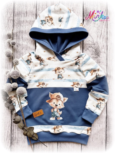 Hoodie kleines Hündchen Gr. 110