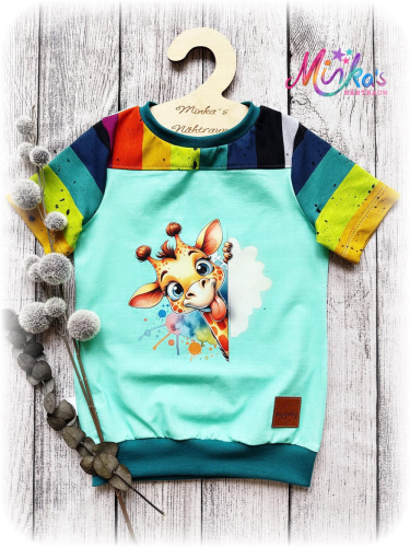T-Shirt Guck Guck Giraffe Gr. 122