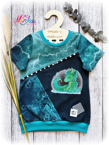 T-Shirt "Drache" Gr. 122