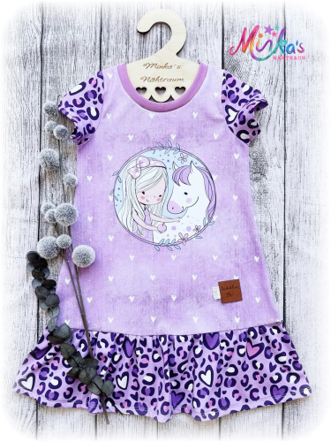 Kleidchen Pferdemädchen Gr. 122