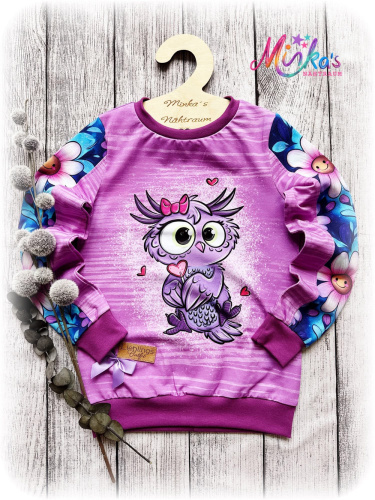 Pullover Liebeseule Gr. 128