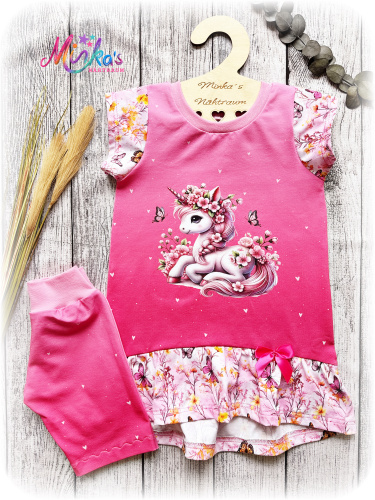 Sommerset "Kirschblüteneinhorn" Gr. 128