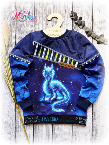 Pullover "Drachenstark" Gr. 146
