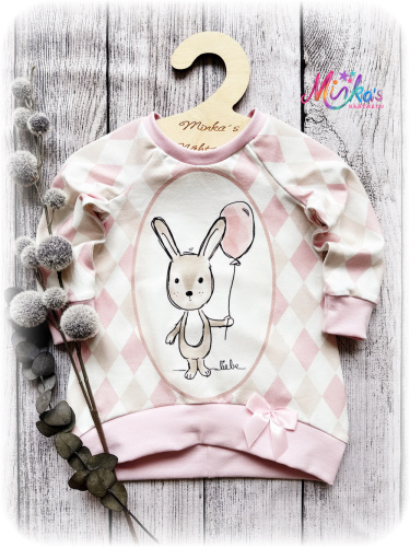 Vokuhila Tunika Ballonhasi Gr. 86