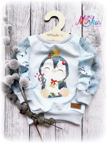 Pullover Pinguin Gr. 86